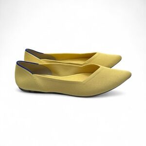 Rothy's Women's Flats Slip-On Shoes Size W11 Canary Yellow EUC - 806
